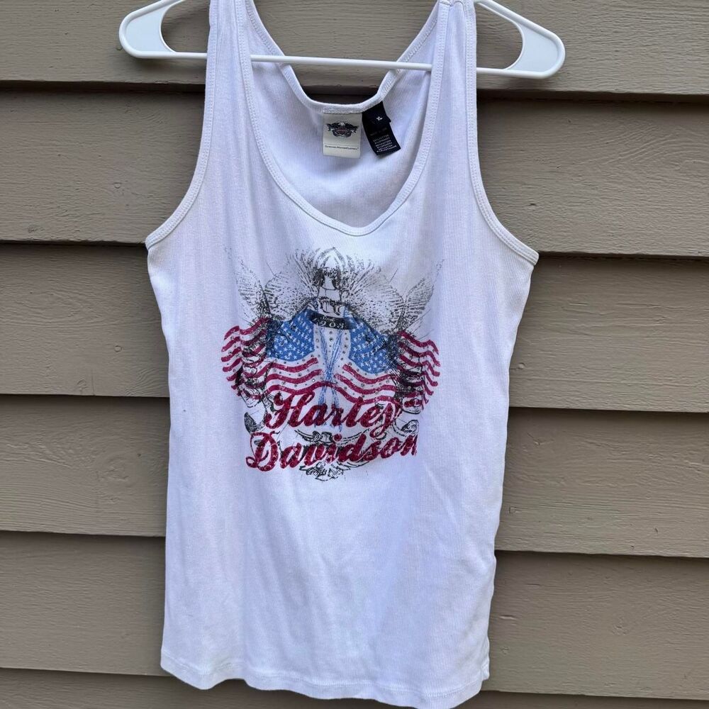 Harley-davidson Women's White T-shirt